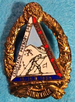 Lyžiarsky odznak Činovník