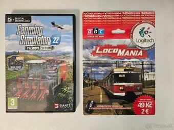 PC DVD Farming Simulator 22 Premium Edition + Loco Mania