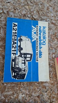 Katalóg náhradných dielov AVIA, Volha,