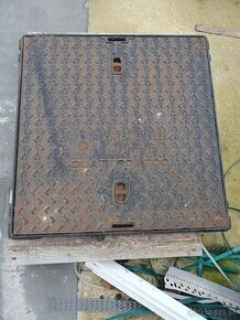 poklop liatina B 125 do 12ton vnut. 60x60cm vonk. 70x70cm