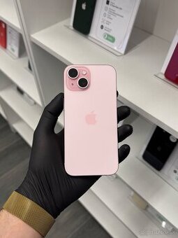 ZÁRUKA 2 ROKY / Apple iPhone 15 128GB Pink