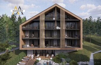 NA PREDAJ, Luxusný 1,5-izbový byt B34 v Tatranskej Štrbe o v