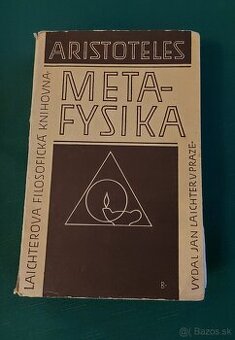 ARISTOTELES - METAFYZIKA, vydané v roku 1946