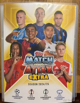 MATCH ATTAX 24/25 FUTBALOVÉ KARTIČKY ZBERATEĽSKÉ KARTY