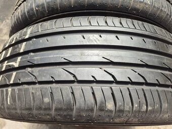 215/55 r18 letné 4 ks CONTINENTAL dezén 7,5 - 6 mm