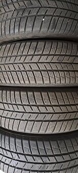 Predám 4ks jazdené zimné 205/55r16-91H Barum