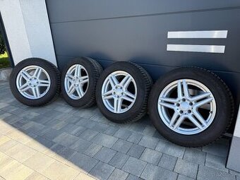 Hliníkové disky AUDI A6 + zimné pneu 225/60 R17