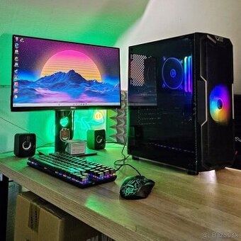Herný PC so zárukou • GTX 1080 8G • R5 4500 • 16G
