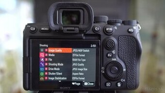 Sony A7siii + smallrig cage + 3x battery