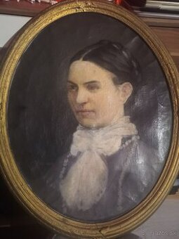 Obraz portret 19 storočie