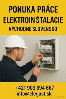 ELEKTRIKÁR vychodé slovensko