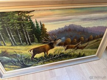 Obraz: Ruja v horskej doline