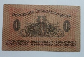 Predám 1 Kčs- 1919