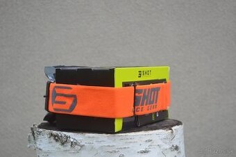 Okuliare SHOT sivo oranžové