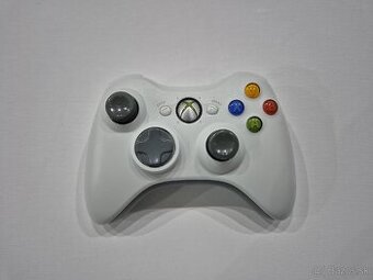 Originál bezdrôtový ovládač na XBOX 360 biely