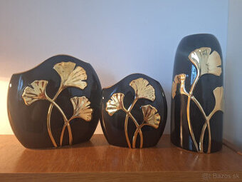 Predám set váz a tanierov – elegantný dizajn