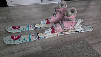 Dievčenské lyže Rossignol veľ.92 a lyžiarky Roces veľ.21 cm