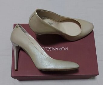 kožené dámske lodičky FIORANGELO, veľkosť 37 - znížená cena