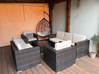 Ratanové sedenie exterio