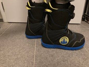 Detské snowboardové topánky burton 36
