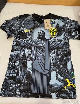 Brasil dres sivo čierny M