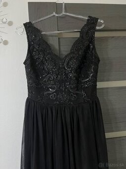 Čierne spoločenské šaty 40/M