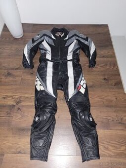 IXS dvojdielna kombinéza na motorku z pravej kože.