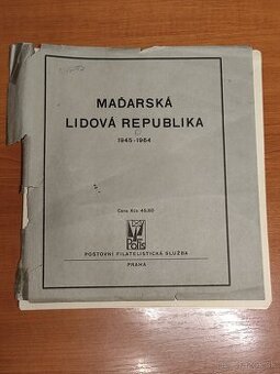 Zbierka maďarských pečiatkovanych známok