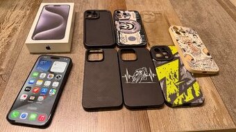 Vymenim iPhone 15 Pro Max 256gb + PITAKA obal - povodny stav
