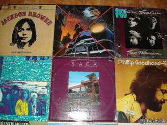 predám zahraničné rockové LP platne ako set 30€