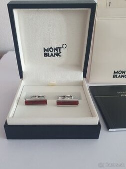 Montblanc Heritage Red Carnelian manžetové gombíky – originá