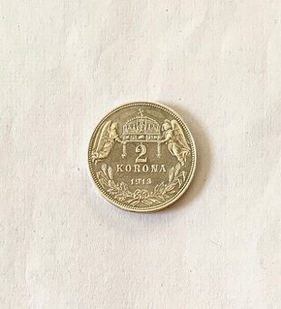 Strieborná 2 Korona 1912 KB - František Jozef I.