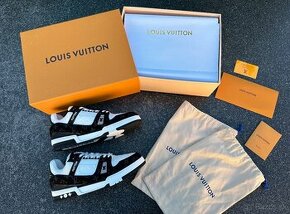 Louis Vuitton tenisky black Komplet balenie