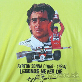 tričká  s  nápisom ✳️✴️  AYRTON  SENNA ✳️✴️