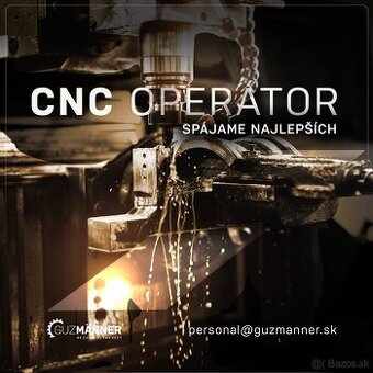 CNC OPERÁTOR | NEMECKO, GUZMÄNNER s.r.o.