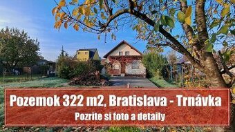 Stavebný pozemok na chatu so stavebným povolením v Bratislav - 1