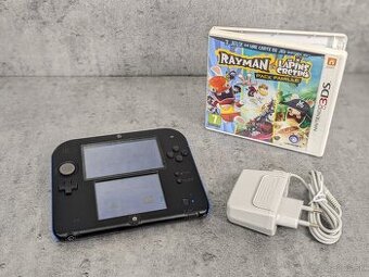 Nintendo 2DS + Rayman Family Pack (Rayman, a 2x Rabbids)