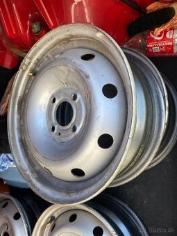 Predám plechové disky Renault / Dacia 15” – 4x100, ET43