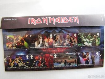 Poštové známky Iron Maiden
