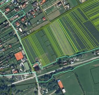Investičný pozemok, obec Veličná - plánovaná výstavba domov