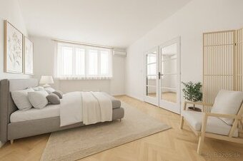 PRIESTRANNÝ 2-IZBOVÝ BYT 80M2 S MOŽNOSŤOU ÚPRAVY NA 3-IZBOVÝ