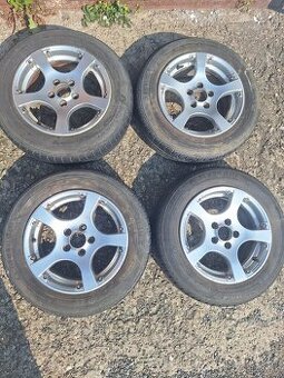 5x100 R14 hliníkové disky. Škoda seat vw