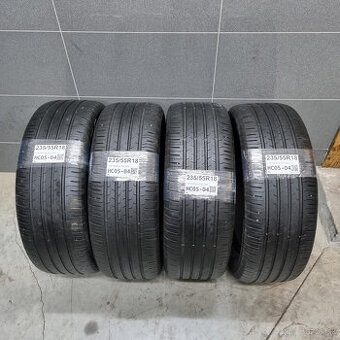Letné pneumatiky 235/55 R18 CONTINENTAL DOT2922