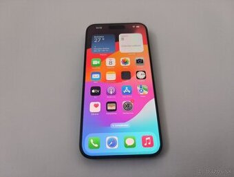 apple iphone 15 PRO MAX 256gb Blue Titanium / Batéria 91%