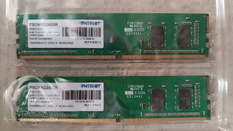RAM 8GB DDR4 UDIMM 2400Mhz PATRIOT