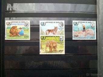Poštové známky č.288 - Niger - fauna a rozprávky