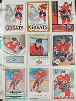 Predám hokejové kartičky Marián Hossa 2