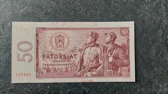50 Kčs 1964, stav N (UNC)
