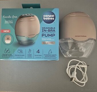 Canpol babies Elektrická odsávačka Hands free