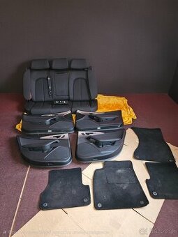 Audi a6 c7 sedačky Športové látkové